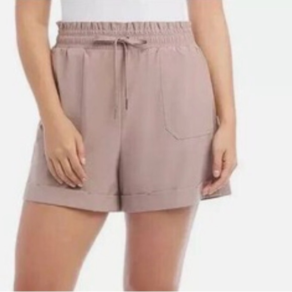 Jules & Leopold High Waist pale Pink Junior XS Drawstring 4” Inseam Boho School